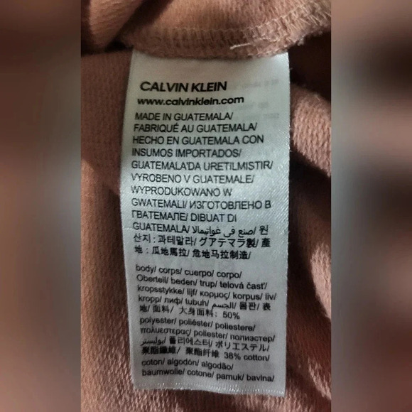 Calvin Klein Jeans - EUC - Size L - Long Sleeve, Hooded T-Shirt - Picture 3 of 4